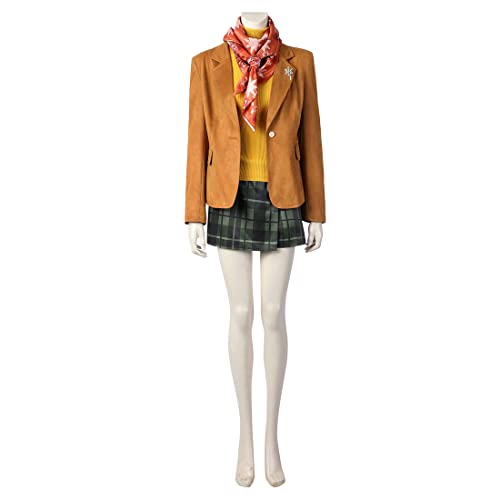 COSUNION Remake Ashley Cosplay-Kostüm für Damen, Ashley Graham-Kostüm, RE4, Ashley-Kostüm, Halloween, Ashley-Kostüm (Stil 1, XL) von COSUNION