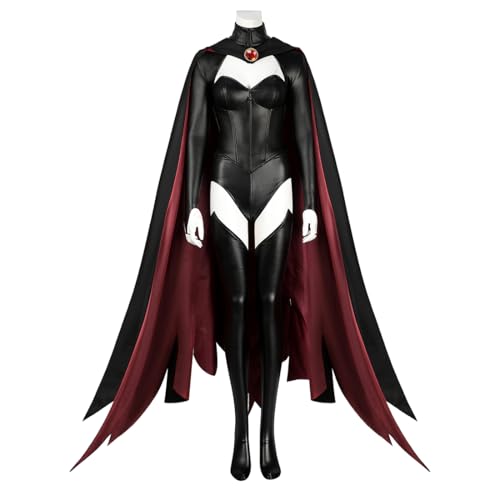 COSUNION Rotes Königinnen-Kostüm für Damen, Madelyne-Pryor-Kostüm, Halloween, Madelyne-Kostüm (Stil 1, S) von COSUNION