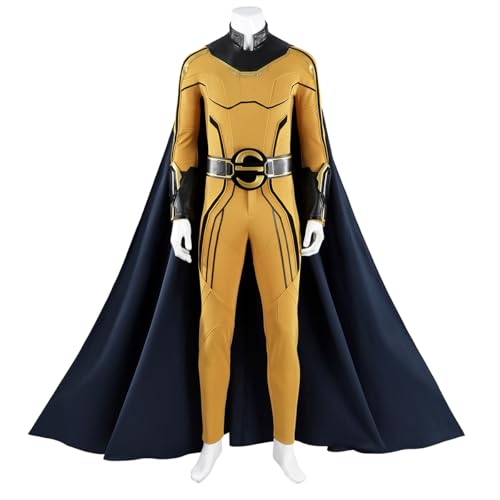 COSUNION Thunderbolt Sentry Herren-Kostüm, Outfit mit Umhang, Halloween-Thunderbolt-Outfit (Stil 1, S) von COSUNION