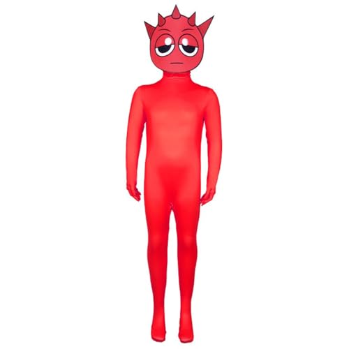 COSUNION Uni Sprunki Kostüm Bodysuit Sprunki-Incredibox Kostüm Overall (Style 2, L) von COSUNION