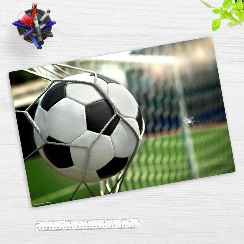COVER-YOUR-DESK Schreibtischunterlage 60 x 40 cm, Themenwelten Fußball/Sport, coveryourdesk Designs Fußball im Tor COVER-YOUR-DESK Schreibtischunterlage 60 x 40 cm, Themenwelten Fußball/Sport, coveryourdesk Designs Fußball im Tor von COVER-YOUR-DESK