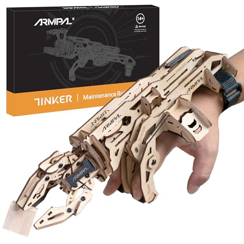 ARMPAL 3D-Holzpuzzle für Erwachsene – DIY 3-Backen-Modellbausätze mit mechanischer Klaue für Jugendliche – Brainteaser-Roboterarm-Bausätze – Einzigartige Spielzeuggeschenke für Kinder ab 14 Jahren ARMPAL 3D-Holzpuzzle für Erwachsene – DIY 3-Backen-Modellbausätze mit mechanischer Klaue für Jugendliche – Brainteaser-Roboterarm-Bausätze – Einzigartige Spielzeuggeschenke für Kinder ab 14 Jahren von COWVTUJ