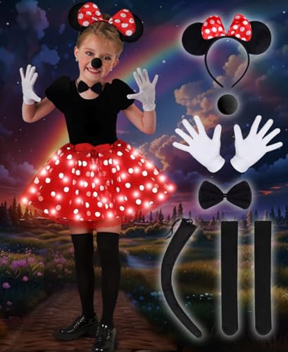 Katzenkostüm für Kinder, Tierkostüm Kinder mit Tier Kit Accessoires, Halloween Kinder Kostüme Mädchen,Prinzessin Kleid Mädchen für Weihnachten Geburtstagsfeier Karneval Cosplay 3-6 Jahre (Maus) Katzenkostüm für Kinder, Tierkostüm Kinder mit Tier Kit Accessoires, Halloween Kinder Kostüme Mädchen,Prinzessin Kleid Mädchen für Weihnachten Geburtstagsfeier Karneval Cosplay 3-6 Jahre (Maus) von COYBTO