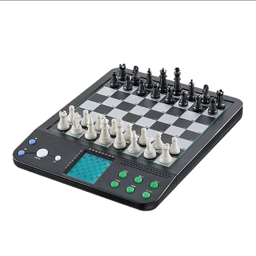 Computerschachspiel, intelligente Mensch-Maschine-Interaktion, mit magnetischen Figuren, LCD-Bildschirm, für Kinder und Erwachsene zum Schachlernen von COYEUX