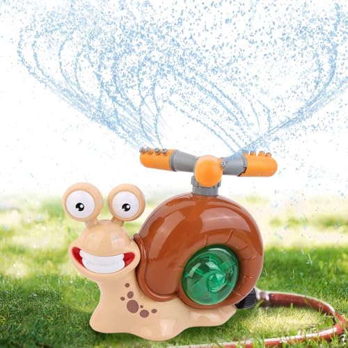 COZCLAM Wassersprinkler Kinder, Wasserspaß Spielzeug, Outdoor Wasserspielzeug Kinder mit 2 Zubehör zur Schlauchbefestigung, Sprinkler Spiele für Wasserblume, Außenbereich, Rasen, Garten, Pool-Party COZCLAM Wassersprinkler Kinder, Wasserspaß Spielzeug, Outdoor Wasserspielzeug Kinder mit 2 Zubehör zur Schlauchbefestigung, Sprinkler Spiele für Wasserblume, Außenbereich, Rasen, Garten, Pool-Party von COZCLAM