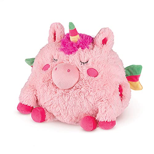 COZY NOXXIEZ Kuschelige Plüsch Kinder Handwärmer - Kuscheltier, Stofftier, Kopfkissen als Flauschiges Wärmekissen Plüschtier für Bett, Auto und Zuhause (Einhorn) von COZY NOXXIEZ