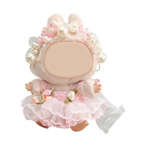 CPAOWEHF 15 cm Sitzend Puppenkleidung Set Rock Mit Haarband Mode Hochzeitskleid Und Kopfbedeckung Für Anime Figur Doll Collector CPAOWEHF 15 cm Sitzend Puppenkleidung Set Rock Mit Haarband Mode Hochzeitskleid Und Kopfbedeckung Für Anime Figur Doll Collector von CPAOWEHF
