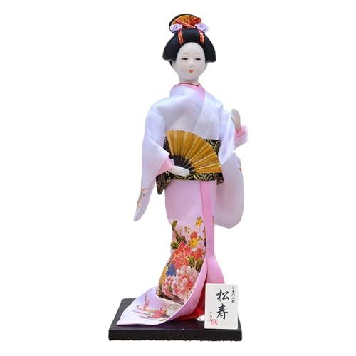 CPAOWEHF 30 cm Japanische Kimono Puppen Ornamentierung Ideal Zur Verbesserung Der Ästhetik Der Häuser Und Der Gibing Zwecke Feines Arbeitsplatzspielzeug von CPAOWEHF
