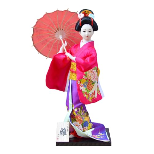CPAOWEHF Authentics Japanische Kimonos Puppen 12 Zoll Figur Für Und Restaurant Display von CPAOWEHF