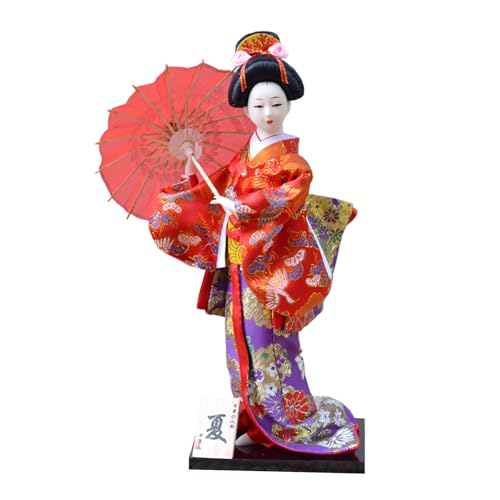 CPAOWEHF Authentics Japanische Kimonos Puppen 12 Zoll Figur Für Und Restaurant Display von CPAOWEHF