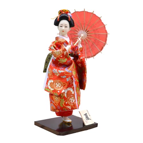CPAOWEHF Authentics Japanische Kimonos Puppen 12 Zoll Figur Für Und Restaurant Display von CPAOWEHF