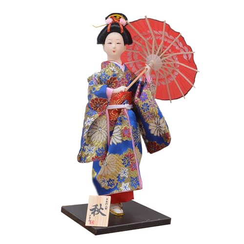 CPAOWEHF Authentics Japanische Kimonos Puppen 12 Zoll Figur Für Und Restaurant Display von CPAOWEHF