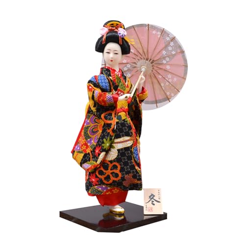 CPAOWEHF Authentics Japanische Kimonos Puppen 12 Zoll Figur Für Und Restaurant Display von CPAOWEHF