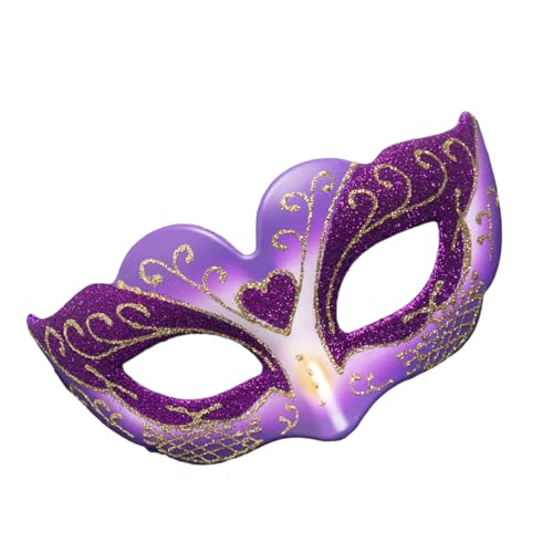 CPAOWEHF Kinder Mädchen Handwerkliche Halbgesicht Eyemask Venezianer Maskerade Designs Eyemask Für Halloween Und Kostümpartys von CPAOWEHF