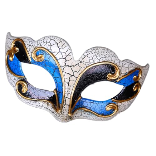 CPAOWEHF Maskerade-Kostüm-Dekoration für Damen und Herren, Halloween-Augenmaske, halbes Gesicht, Halloween-Kostüm-Zubehör CPAOWEHF Maskerade-Kostüm-Dekoration für Damen und Herren, Halloween-Augenmaske, halbes Gesicht, Halloween-Kostüm-Zubehör von CPAOWEHF