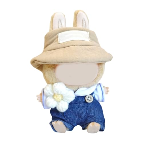 CPAOWEHF Modekleidung Set Soft Polyester Doll Outfit Hosen Und Hat Set Elegante Puppenkleidung Für 1./2./3. Generation Anime CPAOWEHF Modekleidung Set Soft Polyester Doll Outfit Hosen Und Hat Set Elegante Puppenkleidung Für 1./2./3. Generation Anime von CPAOWEHF