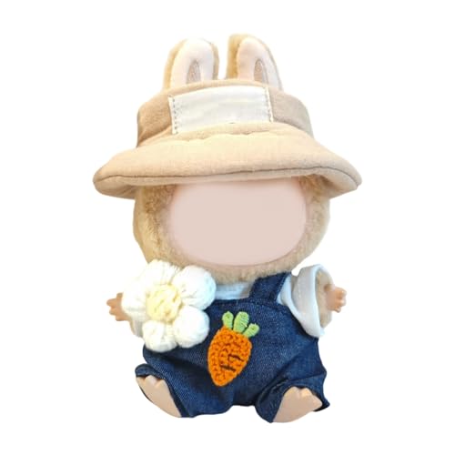 CPAOWEHF Modekleidung Set Soft Polyester Doll Outfit Hosen Und Hat Set Elegante Puppenkleidung Für 1./2./3. Generation Anime CPAOWEHF Modekleidung Set Soft Polyester Doll Outfit Hosen Und Hat Set Elegante Puppenkleidung Für 1./2./3. Generation Anime von CPAOWEHF