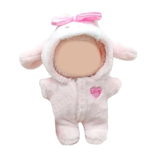 CPAOWEHF Populäre Puppenkleidung 17 cm Sitzende Figur Doll Dekoration Plüsch Doll Jumpsuit Für Anime Plüschpuppe Mit Dem Ankleidungsstück CPAOWEHF Populäre Puppenkleidung 17 cm Sitzende Figur Doll Dekoration Plüsch Doll Jumpsuit Für Anime Plüschpuppe Mit Dem Ankleidungsstück von CPAOWEHF