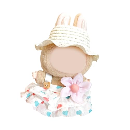 CPAOWEHF Urlaubsthema 17cm Puppengarderobe Strohhut Und Riemchkleid Puppenkleidung Für Anime Figur Doll Display Outfit CPAOWEHF Urlaubsthema 17cm Puppengarderobe Strohhut Und Riemchkleid Puppenkleidung Für Anime Figur Doll Display Outfit von CPAOWEHF