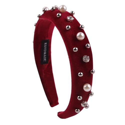 CPAOWEHF Weihnachts Juwelen Stirnband Blingbling Bühne Requisiten Kopfbedeckungen Juwelen Weihnachtsfeier Requisiten Neujahr Präsentieren Stirnband Hochzeitshaarband von CPAOWEHF