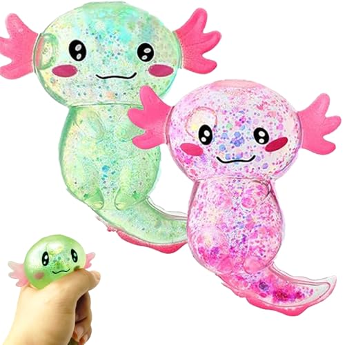 2 Stück Axolotl Spielzeug, Axolotl, Axolotl, Squeeze Toy, Stress Relief Squishy Ball, Squishy Toy, Stress Toy für Kinder und Erwachsene, Squeeze Ball für Party, Geburtstags 2 Stück Axolotl Spielzeug, Axolotl, Axolotl, Squeeze Toy, Stress Relief Squishy Ball, Squishy Toy, Stress Toy für Kinder und Erwachsene, Squeeze Ball für Party, Geburtstags von CPRNQY
