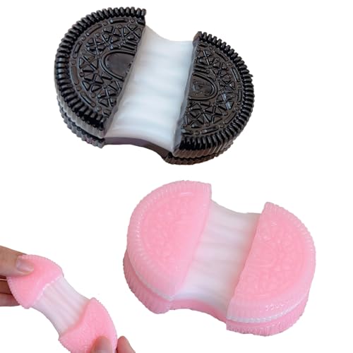2 Stück Fufu Squishy, Taba Squishy, Squishy, Squeeze Toy, Keks Spielzeug zum Stressabbau, Sandwich Keks Simulation, Stress Relieving Toys, Süße Squishy Toy, Geeignet für Kinder und Erwachsene 2 Stück Fufu Squishy, Taba Squishy, Squishy, Squeeze Toy, Keks Spielzeug zum Stressabbau, Sandwich Keks Simulation, Stress Relieving Toys, Süße Squishy Toy, Geeignet für Kinder und Erwachsene von CPRNQY