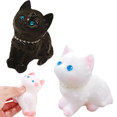 2 Stück Squishy Katze, Fufu Katze, Fufu Squishy, Taba Squishy, Katzen Squishies, Squeeze Spielzeug, Katzen Squishy, Dehnbares Katzen Stressabbau Spielzeug, Quetschen für Erwachsene und Teenager 2 Stück Squishy Katze, Fufu Katze, Fufu Squishy, Taba Squishy, Katzen Squishies, Squeeze Spielzeug, Katzen Squishy, Dehnbares Katzen Stressabbau Spielzeug, Quetschen für Erwachsene und Teenager von CPRNQY