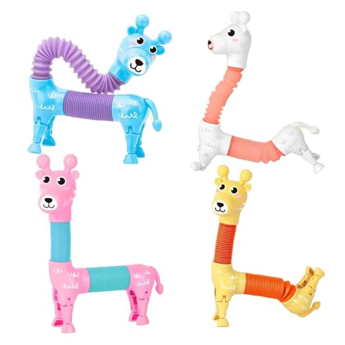 CPRNQY 4 Stück Sensorik Spielzeug, Fidget Toys, Tube Röhren Sensorik Spielzeug, Teleskop Saugnapf Spielzeug, Lustiges Pädagogisches Stressabbau-Spielzeug, Sensorik Spielzeug Air Tubes Ball Toy CPRNQY 4 Stück Sensorik Spielzeug, Fidget Toys, Tube Röhren Sensorik Spielzeug, Teleskop Saugnapf Spielzeug, Lustiges Pädagogisches Stressabbau-Spielzeug, Sensorik Spielzeug Air Tubes Ball Toy von CPRNQY