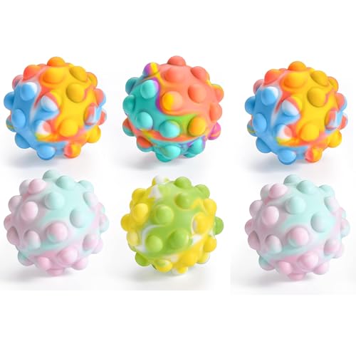 6 Stück Antistressball Kinder, Stressball Kinder, Anti Stress Spielzeug Anti Stress Bälle, Sensory Stressball Squeeze Ball Spielzeug für Kinder Mitgebsel Geschenke Geburtstag (Gemischte Farben) 6 Stück Antistressball Kinder, Stressball Kinder, Anti Stress Spielzeug Anti Stress Bälle, Sensory Stressball Squeeze Ball Spielzeug für Kinder Mitgebsel Geschenke Geburtstag (Gemischte Farben) von CPRNQY