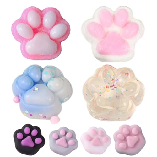 Cat Paw Squishy, Taba Squishy Paw, Katzenpfoten Squishy, Fufu Squishy, Katzenpfoten, Süße Katzenpfote Mit Langsamer Rückfederung, Cat Paw Squeeze Spielzeug für Stressabbau(Zufällige Farbe) Cat Paw Squishy, Taba Squishy Paw, Katzenpfoten Squishy, Fufu Squishy, Katzenpfoten, Süße Katzenpfote Mit Langsamer Rückfederung, Cat Paw Squeeze Spielzeug für Stressabbau(Zufällige Farbe) von CPRNQY