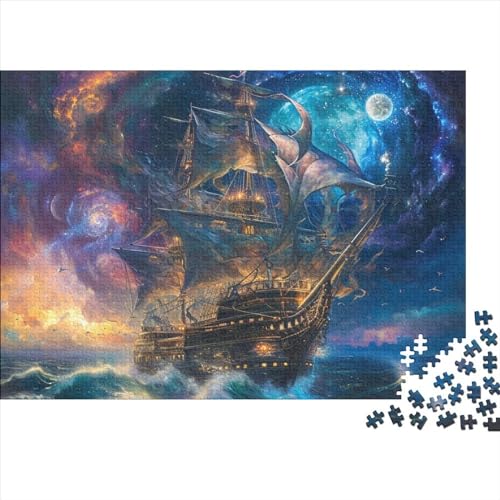 1000-teiliges Puzzle Für Erwachsene. 1000-teiliges Puzzle Für Erwachsene Pirate Ship 1000pcs (75x50cm) von CPXSEMAZA