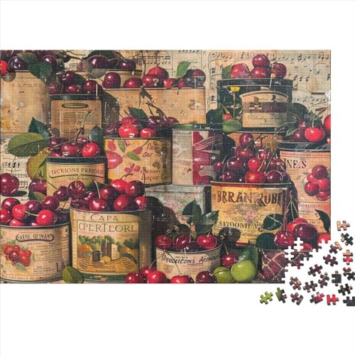 Cherry Puzzles 1000 Teile Für Erwachsene Puzzles Für Erwachsene 1000 Teile Puzzle Lernspiele Ungelöstes Puzzle 1000pcs (75x50cm) von CPXSEMAZA