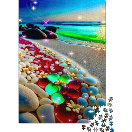 Colorful Beach Puzzles Für Erwachsene 1000 Puzzles Für Erwachsene 1000 Teile Puzzles Für Erwachsene Puzzles 1000 Teile Für Erwachsene 1000pcs (75x50cm) von CPXSEMAZA