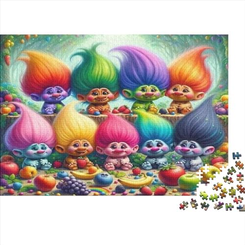 Colorful Dwarf Puzzles Für Erwachsene 1000 Puzzles Für Erwachsene 1000 Teile Puzzle 1000 Teile Puzzles 1000pcs (75x50cm) von CPXSEMAZA