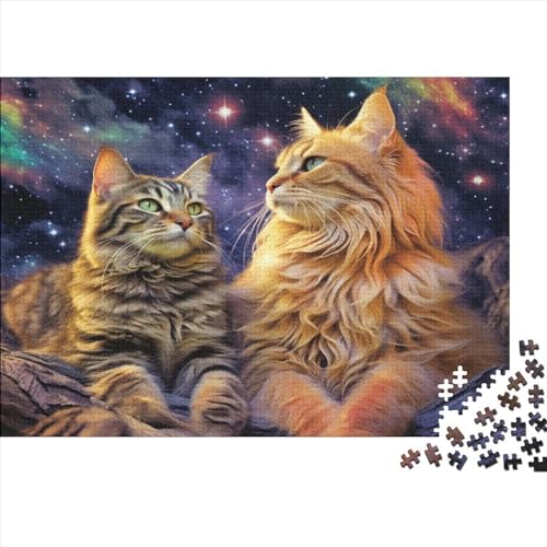 Cute Kitten Puzzles Für Erwachsene 1000 Teile Puzzles Für Erwachsene Puzzles 1000 Teile Für Erwachsene Anspruchsvolles Spiel 1000pcs (75x50cm) von CPXSEMAZA