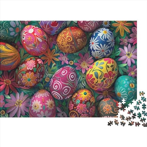 Easter Egg 3D-Puzzles 300 Teile Für Erwachsene Puzzles Für Erwachsene 300 Teile Puzzle Lernspiele Ungelöstes Puzzle 300pcs (40x28cm) von CPXSEMAZA