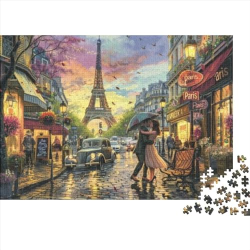 Puzzles 300 Teile Für Erwachsene Puzzles Für Erwachsene 300 Teile Puzzle Lernspiele- Romantic Paris Rätsel 300pcs (40x28cm) von CPXSEMAZA