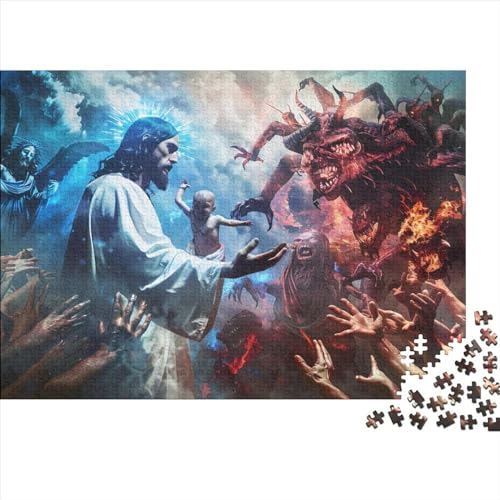 Puzzles 300 Teile Für Erwachsene Son of God 300-teilige Puzzles, Familienaktivitätspuzzles, Lernspiele 300pcs (40x28cm) von CPXSEMAZA