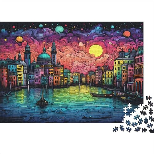 Puzzles Für Erwachsene 1000 Teile Art Oil Painting Puzzles Als Geschenke Für Erwachsene 1000pcs (75x50cm) von CPXSEMAZA