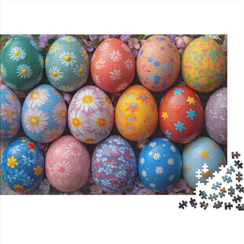 Puzzles Für Erwachsene 1000 Teile Easter Eggs Puzzles Als Geschenke Für Erwachsene 1000pcs (75x50cm) von CPXSEMAZA