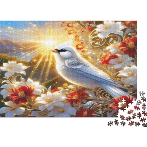 Puzzles Für Erwachsene 1000 Teile Holzpuzzle Birds and Flowers Puzzle-Kunstwerk, Puzzle-Wanddekoration, Einzigartige Geburtstags 1000pcs (75x50cm) von CPXSEMAZA