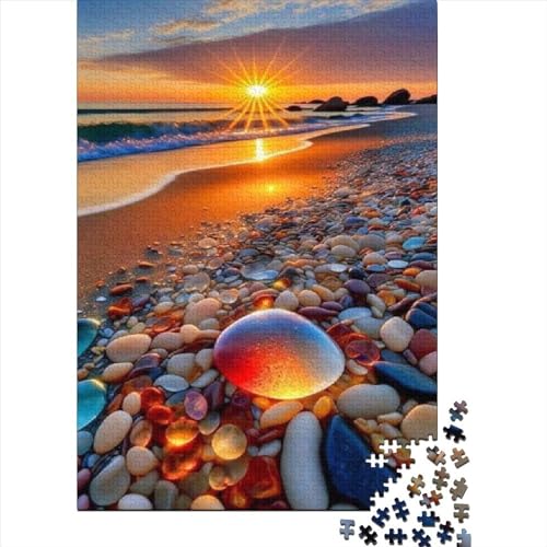 Sunset Beach Puzzles Für Erwachsene 1000 Puzzles Für Erwachsene 1000 Teile Puzzles Für Erwachsene Puzzles 1000 Teile Für Erwachsene 1000pcs (75x50cm) von CPXSEMAZA