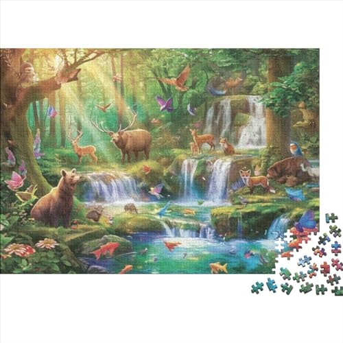 Wild Animals Puzzles Für Erwachsene 1000 Puzzles Für Erwachsene 1000 Teile Puzzles Für Erwachsene Puzzles 1000 Teile Für Erwachsene 1000pcs (75x50cm) von CPXSEMAZA