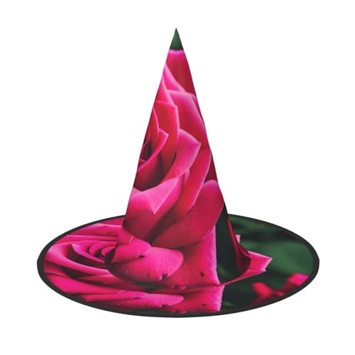 1 PC Halloween Hut - Rose Blume Druck Hexen Dekor Party Hexe Kostüm Spitze Horn Kappe Festliches Geschenk 1 PC Halloween Hut - Rose Blume Druck Hexen Dekor Party Hexe Kostüm Spitze Horn Kappe Festliches Geschenk von CPyuqw
