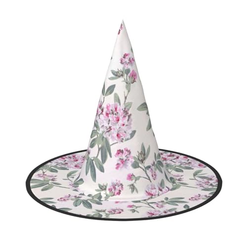 2 Stück Halloween-Hut – Hexendekoration mit Altrosen-Druck, Party-Hexenkostüm, spitze Hornkappe, festliches Geschenk 2 Stück Halloween-Hut – Hexendekoration mit Altrosen-Druck, Party-Hexenkostüm, spitze Hornkappe, festliches Geschenk von CPyuqw