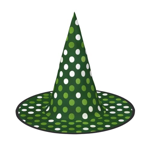 2 Stück Halloween-Hut – grüne Punkte, Hexendekoration, Party, Hexenkostüm, spitze Hornkappe, festliches Geschenk 2 Stück Halloween-Hut – grüne Punkte, Hexendekoration, Party, Hexenkostüm, spitze Hornkappe, festliches Geschenk von CPyuqw