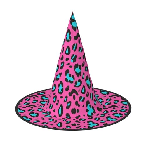 3 Stück Halloween-Hut – niedliches Leopardenmuster, Hexendekoration, Party-Hexenkostüm, spitze Hornkappe, festliches Geschenk 3 Stück Halloween-Hut – niedliches Leopardenmuster, Hexendekoration, Party-Hexenkostüm, spitze Hornkappe, festliches Geschenk von CPyuqw