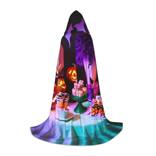 L Halloween Kapuzenumhang - Unisex Halloween Karneval Party Volldruck Kostüm für Partys, Karneval und Comic Ausstellungen L Halloween Kapuzenumhang - Unisex Halloween Karneval Party Volldruck Kostüm für Partys, Karneval und Comic Ausstellungen von CPyuqw