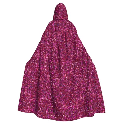 Unisex Halloween Kapuzenumhang – Glitzermuster Volldruck Erwachsenenkostüm Umhang für Cosplay, Party und Themenveranstaltungen Unisex Halloween Kapuzenumhang – Glitzermuster Volldruck Erwachsenenkostüm Umhang für Cosplay, Party und Themenveranstaltungen von CPyuqw