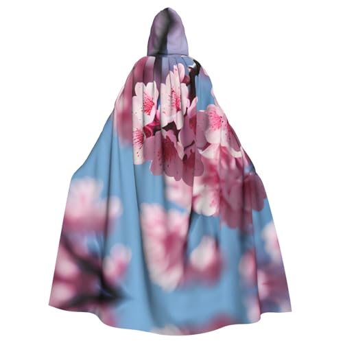 Unisex Halloween Kapuzenumhang - Kirschblüten Volldruck Erwachsenenkostüm Umhang für Cosplay, Party und Themenveranstaltungen Unisex Halloween Kapuzenumhang - Kirschblüten Volldruck Erwachsenenkostüm Umhang für Cosplay, Party und Themenveranstaltungen von CPyuqw